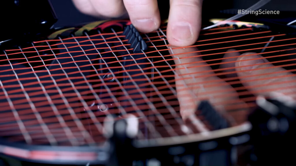 How To String A Badminton Racket 